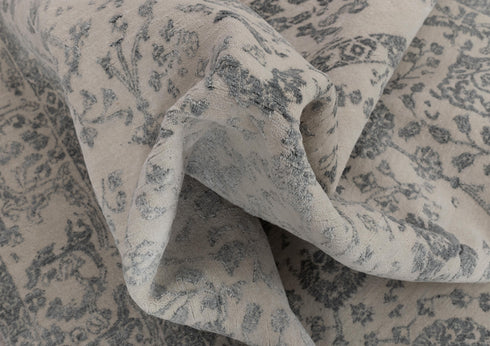 8x10 Modern Handmade Wool Silk Rug Rug#7092(242x300 Cms.)