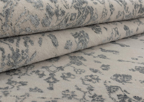 8x10 Modern Handmade Wool Silk Rug Rug#7092(242x300 Cms.)