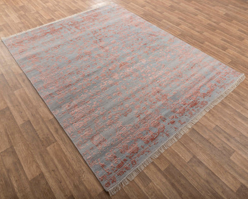 8x10 Rug Modern Style Handmade Rug Wool #1289 (242x300 Cms.)