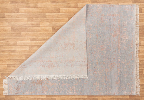 8X10 Rug Modern Handmade Wool Rug by Women Artisans #1577 (242x300 Cms.)