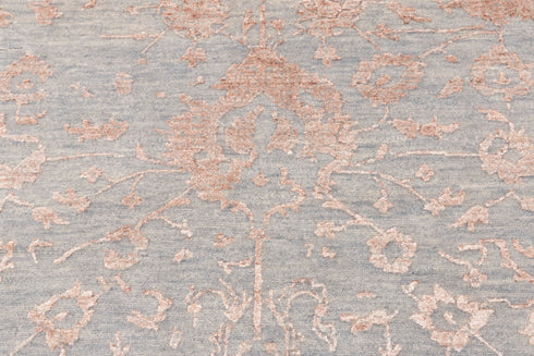 8X10 Rug Modern Handmade Wool Rug by Women Artisans #1577 (242x300 Cms.)