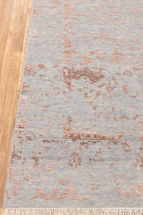 8X10 Rug Modern Handmade Wool Rug by Women Artisans #1577 (242x300 Cms.)