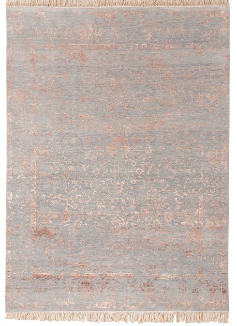 8X10 Rug Modern Handmade Wool Rug by Women Artisans #1577 (242x300 Cms.)