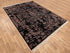 9x12 Handmade Black Modern Decorative Rug in Wool & Silk 9X12 Rug #1746 (275x365 Cms.)