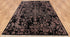 9x12 Handmade Black Modern Decorative Rug in Wool & Silk 9X12 Rug #1746 (275x365 Cms.)