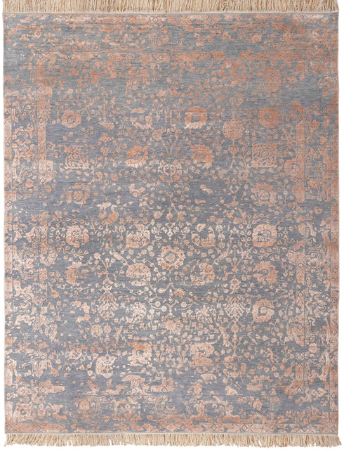 8x10 Rug Modern Style Wool & Silk Rug #2080 (242x300 Cms.)