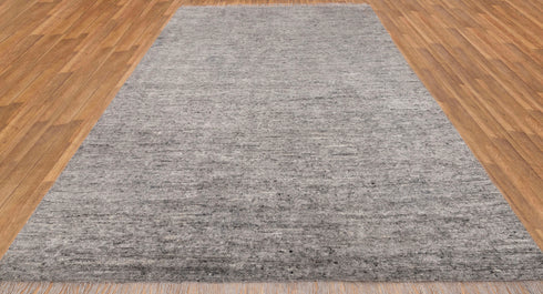 12x15 Oversize Moroccan Bohemian Large Rug, Handmade Wool Blue Indian Rug #2279(366x457 Cms.)