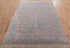 8x10 Modern  Wool Silk Gray Rug #2546(242x300 Cms.)