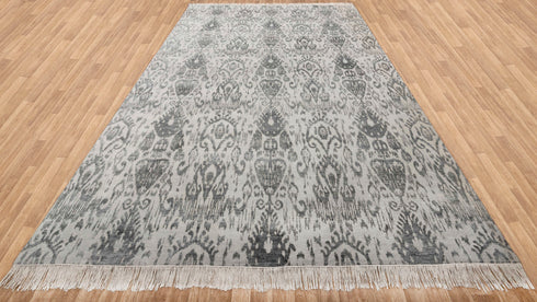 10x14 Indian Handmade Wool & Silk Rug #3493 (300x450 cm.)