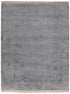 8X10 Modern Rug Grey Handmade Wool Silk Free Shipping Rug#3781