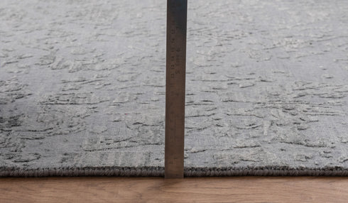 8X10 Modern Rug Grey Handmade Wool Silk Free Shipping Rug#3781