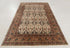 6x9 Ivory Cream High Quality Hand Knotted Wool Rug, Beige-Rust..#5557