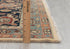 9x12 Cream Navy Hadji Jalili Hand Knotted Wool Rug, Classic Decor-5658