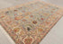 9x12 Grey Beige Retro Kerman Hand Knotted High Quality Wool Rug-7204