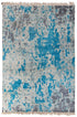 10x14 Blue Modern Handmade Abstract Wool Area Rug #7923 (300x450 cms.)