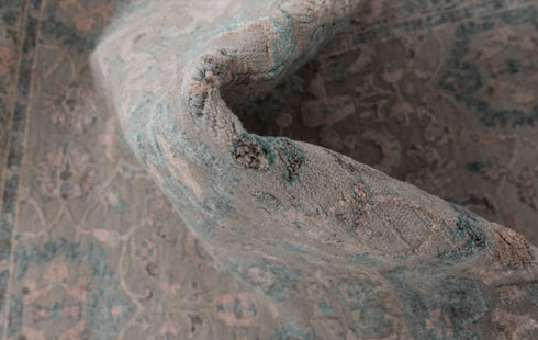 3x5 Rug Rug Modern Handmade Wool & Silk Rug, #894(90x150 Cms.)