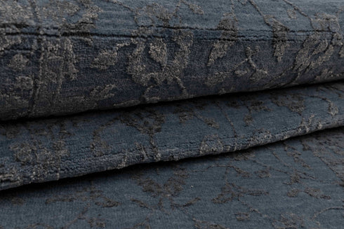 2.7x10 Ft. Transitional Rug Runner Rug, Contemporary Rug, Rug, Wool & Silk Rug #4903