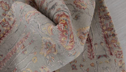 3x5 Rug Tree of Life Garden Design Rug Rug Modern Handmade Wool & Silk Rug, #779(90x150 Cms.)