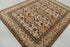 8x10 Beige Floral Design Rug High Quality Classic Hand Knotted Wool Rug #5566