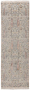 2.6x10 Ft. Tree of Life Transitional Rug Runner Rug, Contemporary Rug, Rug, Wool & Silk Rug #145-A,B