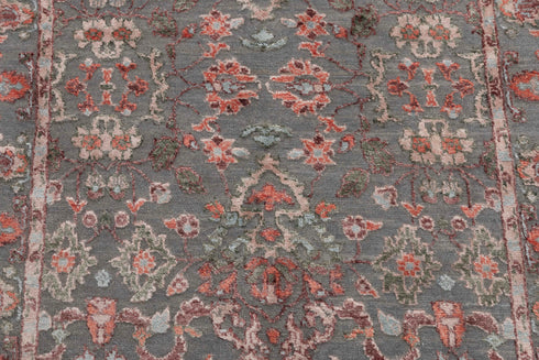 3x5 Rug Rug Modern Handmade Wool & Silk Rug, #406-B(90x150 Cms.)