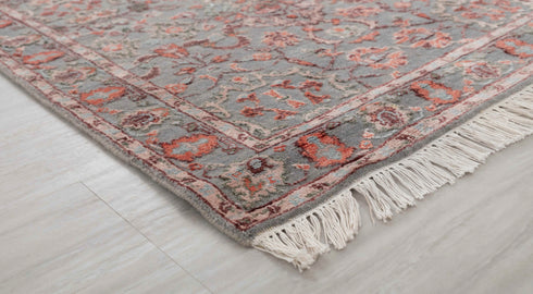 3x5 Rug Rug Modern Handmade Wool & Silk Rug, #406-B(90x150 Cms.)
