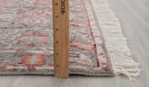 3x5 Rug Rug Modern Handmade Wool & Silk Rug, #406-B(90x150 Cms.)