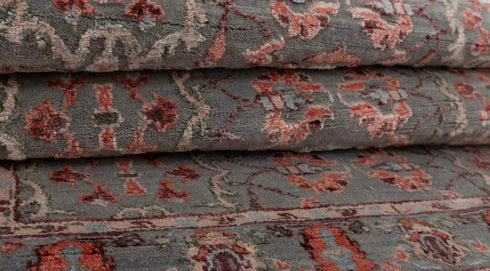 3x5 Rug Rug Modern Handmade Wool & Silk Rug, #406-B(90x150 Cms.)