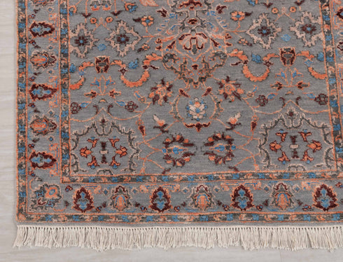 3x5 Rug Rug Modern Handmade Wool & Silk Rug, #7102-A,B(90x150 Cms.)