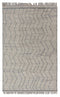 6x9 Ivory Blue Stripes Wool Rug Bohemian Moroccan Wool Rug !!!Free Shipping #487