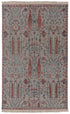 4x6 Rug Tree of Life Pine Garden Modern Handmade Wool & Silk Rug, #5651