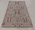 4x6 Rug Tree of Life Pine Garden Modern Handmade Wool & Silk Rug, #5650
