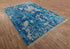 10x14 Blue Modern Handmade Abstract Wool Area Rug #7910 (300x450 cms.)