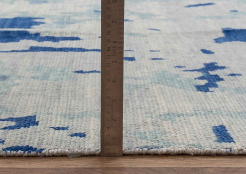 10x14 Modern Handmade Abstract Wool Area Rug #8013 (300x450 cms.)