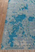 10x14 Area Rug Blue Modern Handmade Abstract Wool Area Rug #8049 (300x450 cms.)
