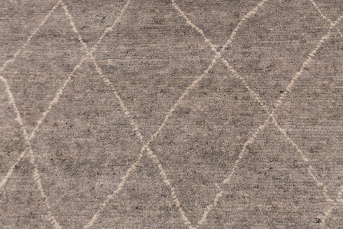 6x9 Grey Earth Wool Rug Bohemian Moroccan Wool Rug !!!Free Shipping #2946