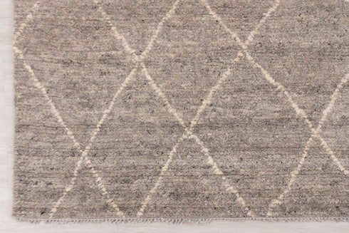 6x9 Grey Earth Wool Rug Bohemian Moroccan Wool Rug !!!Free Shipping #2946