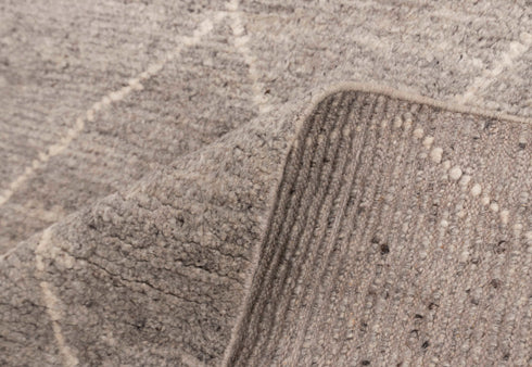 6x9 Grey Earth Wool Rug Bohemian Moroccan Wool Rug !!!Free Shipping #2946