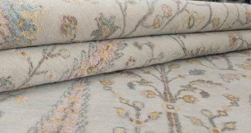 12x15 Large Rug Tree OF Life Modern Garden Design Rug Wool & Silk Rug 61 Free Shipping!!