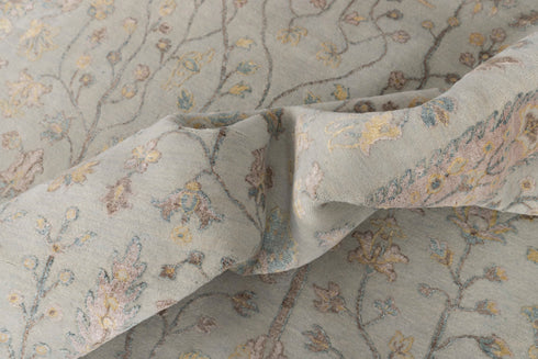 12x15 Large Rug Tree OF Life Modern Garden Design Rug Wool & Silk Rug 61 Free Shipping!!