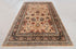 9x12 Cream Navy Classic Hadji Jalili Hand Knotted Wool Rug, Classic Decor-5653
