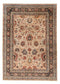 9x12 Cream Navy Classic Hadji Jalili Hand Knotted Wool Rug, Classic Decor-5653