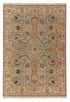 9x12 Grey Beige Retro Kerman Hand Knotted High Quality Wool Rug-7204