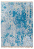 10x14 Abstract Blue Modern Handmade Abstract Wool Area Rug #8174(300x450 cms.)