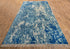 10x14 Large RugAbstract Blue Modern Handmade Abstract Wool Area Rug #8330(300x450 cms.)