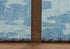 10x14 Large RugAbstract Blue Modern Handmade Abstract Wool Area Rug #8330(300x450 cms.)