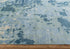 10x14 Abstract Blue Modern Handmade Abstract Wool Area Rug #8037(300x450 cms.)