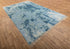 10x14 Abstract Blue Modern Handmade Abstract Wool Area Rug #8037(300x450 cms.)