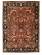 8x10 Red Navy Classic High Quality Hand Knotted Wool Rug #5850