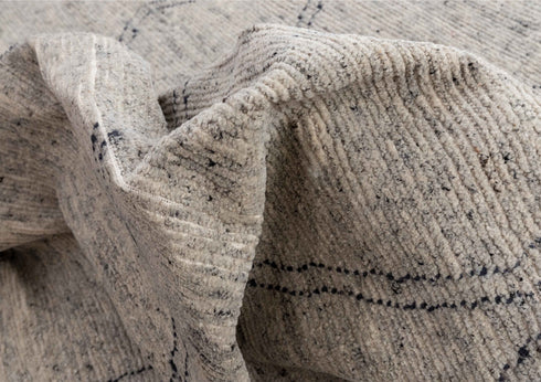 10x14 Large Grey Blue Wool Moroccan Boho Beni Ourain Rug, Berber rug 10x14....No Wool Shedding...#5222